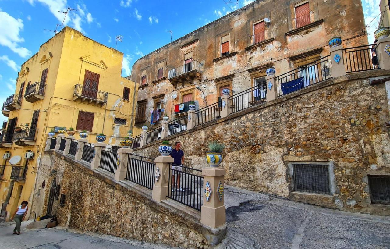 Blue Cottage Monolocale Centro Sciacca Exterior foto